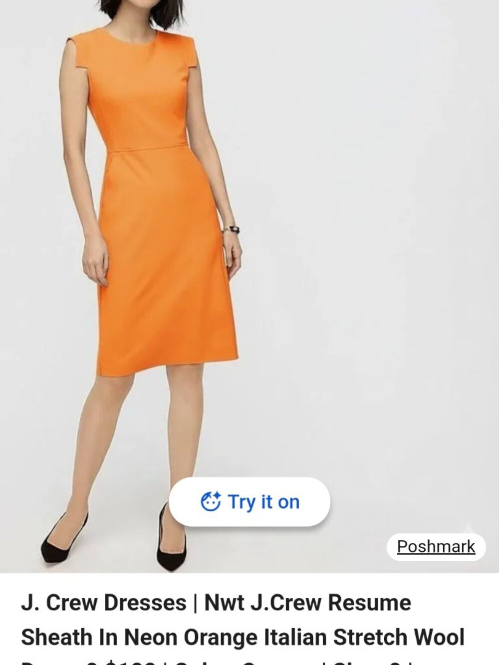 J Crew Resume Sheath Dress size 18